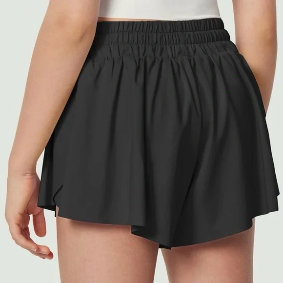 Faded Rose- NWT Black Flowy Shorts Size Medium - Picture 3 of 17